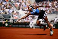 Coco Gauff in action